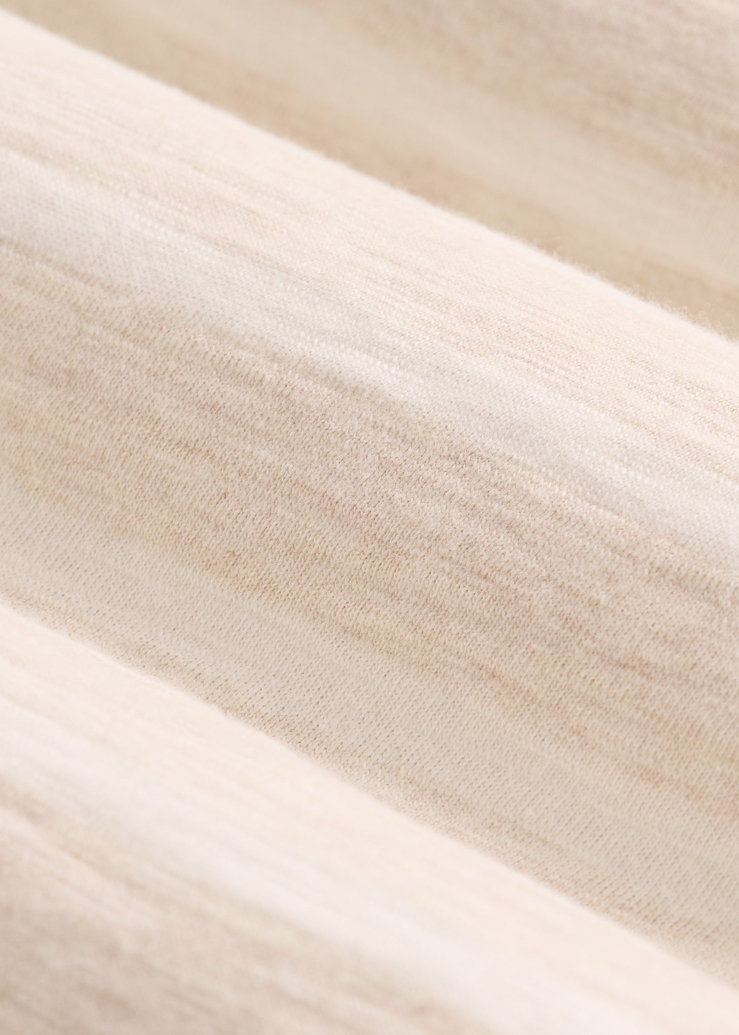 REGULAR-FIT Striped Tee for Tall Men in Heathered Oatmeal and White Stripe